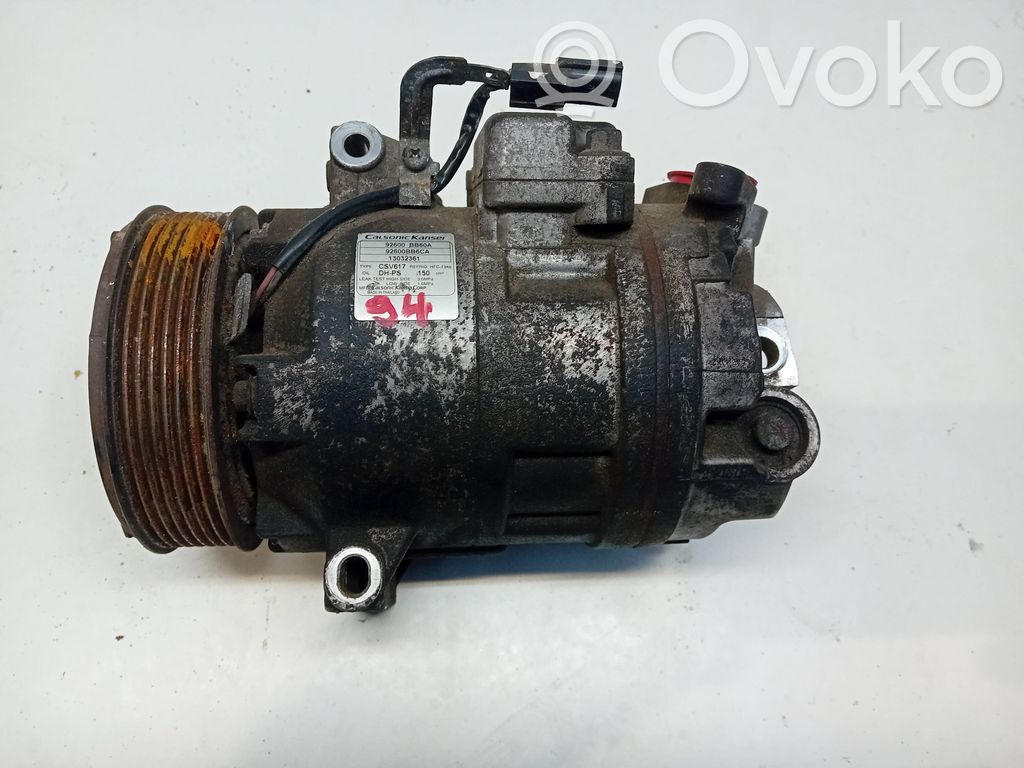 Nissan Qashqai Kompresor / Sprężarka klimatyzacji A/C 