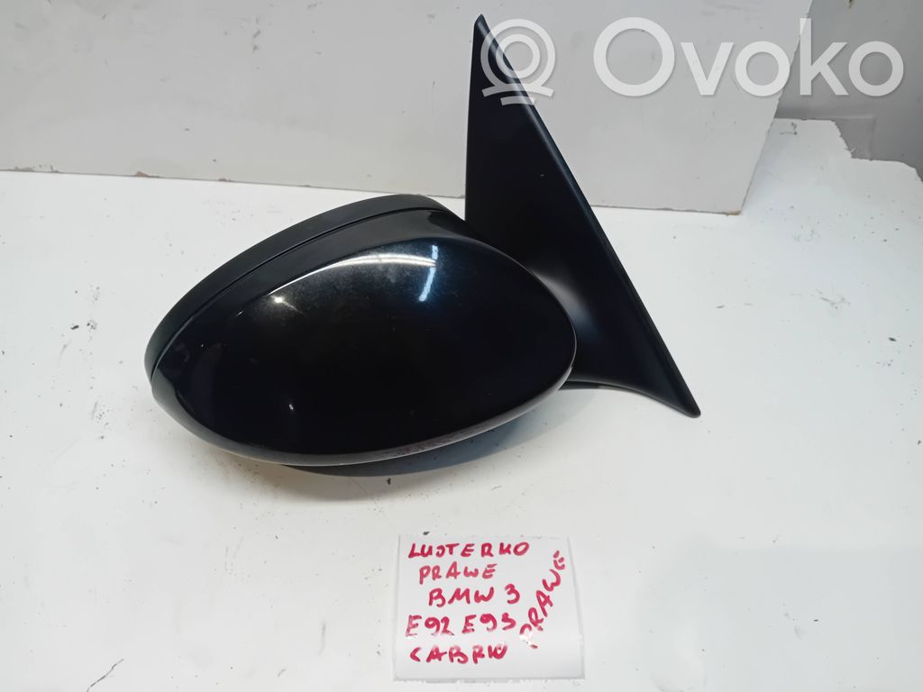 BMW 3 E92 E93 Front door electric wing mirror 
