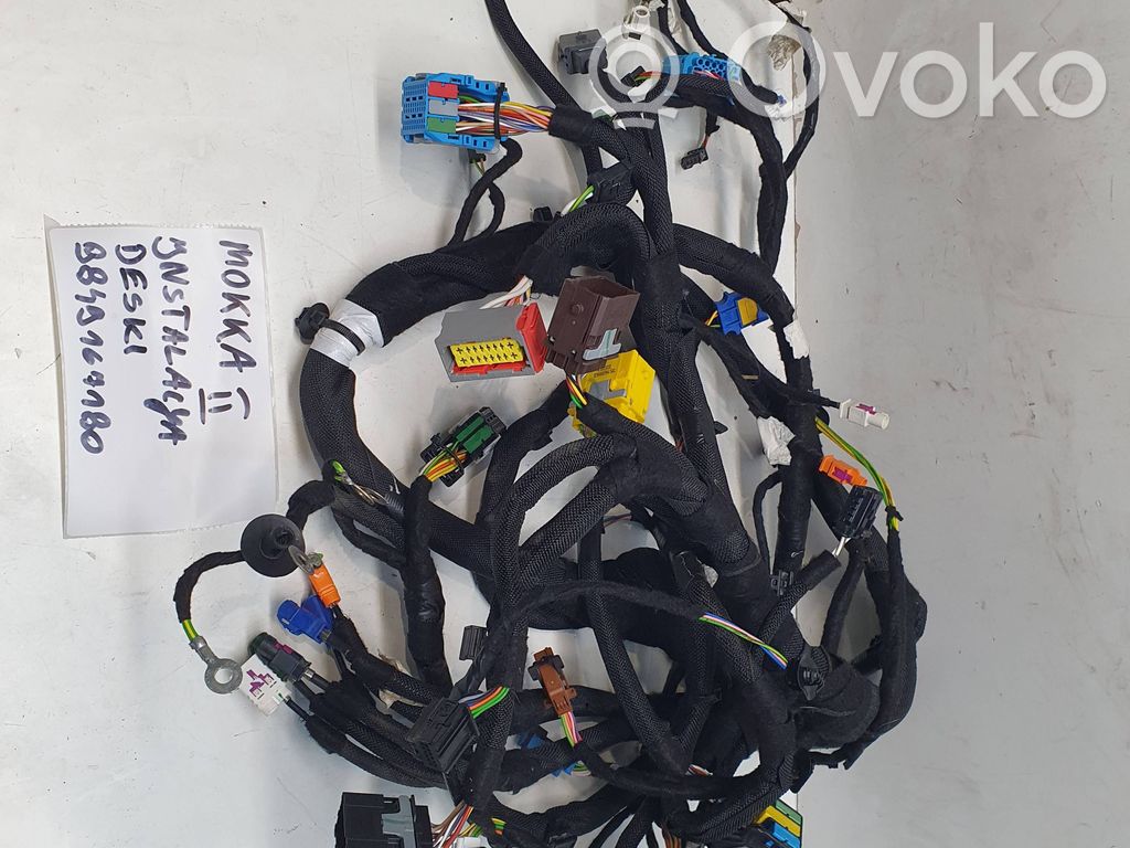 Opel Mokka B Vadu instalācija 