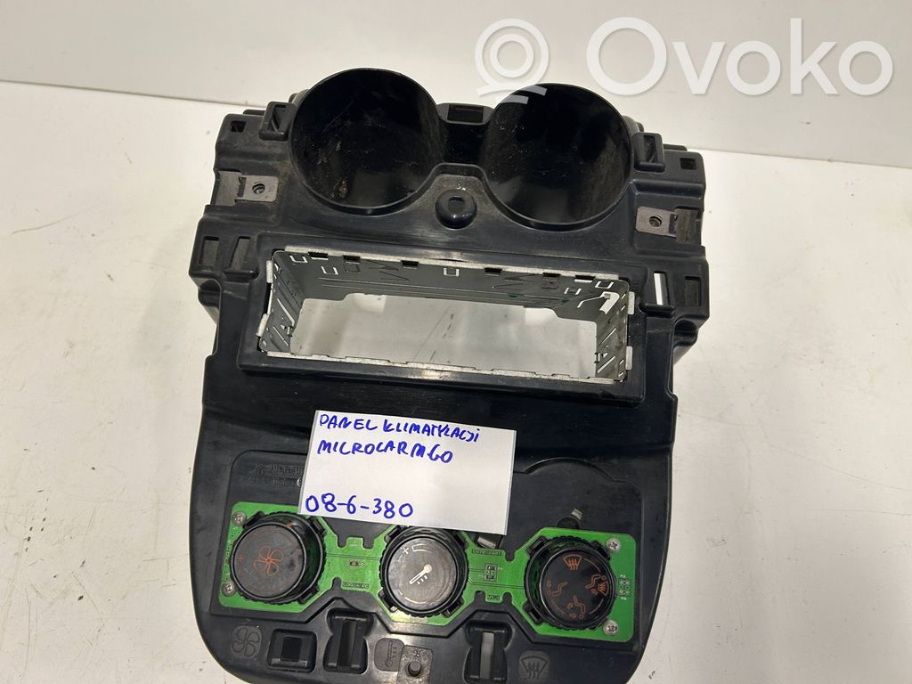 Microcar M.GO Central console control unit 