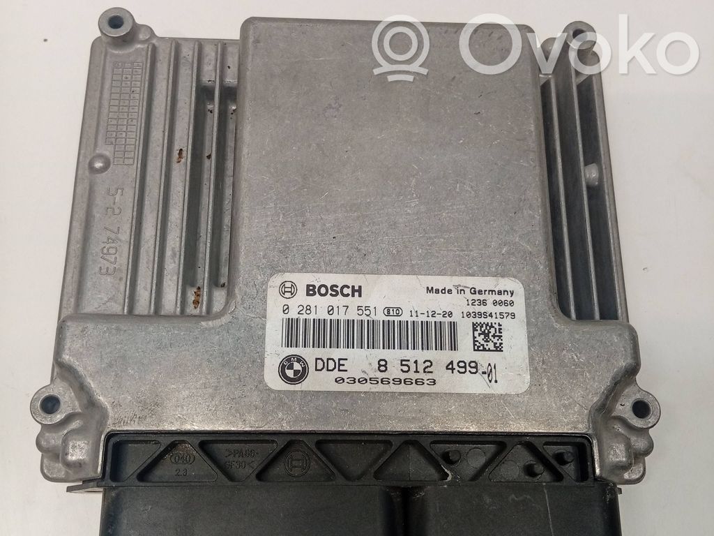 BMW X1 E84 Engine control unit/module 