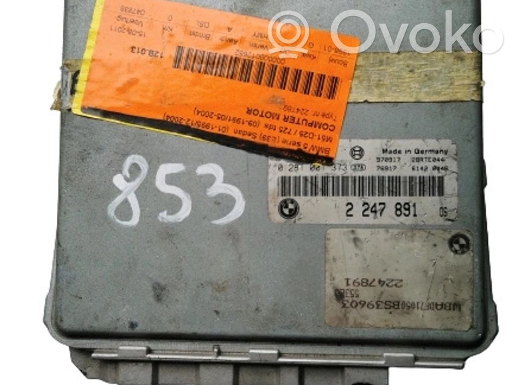 Engine ECU kit and lock set   0281001373,02810013732247891,02810013732247891