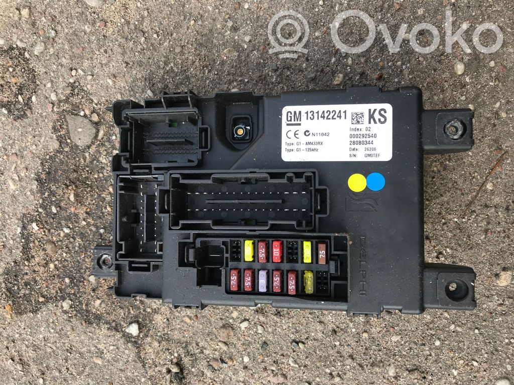 Opel Corsa D Comfort/convenience module 