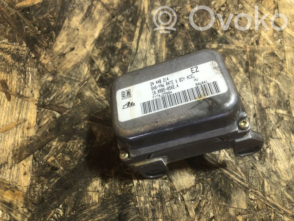 Opel Astra H Sensor ESP de aceleración de frecuencia del intermitente 