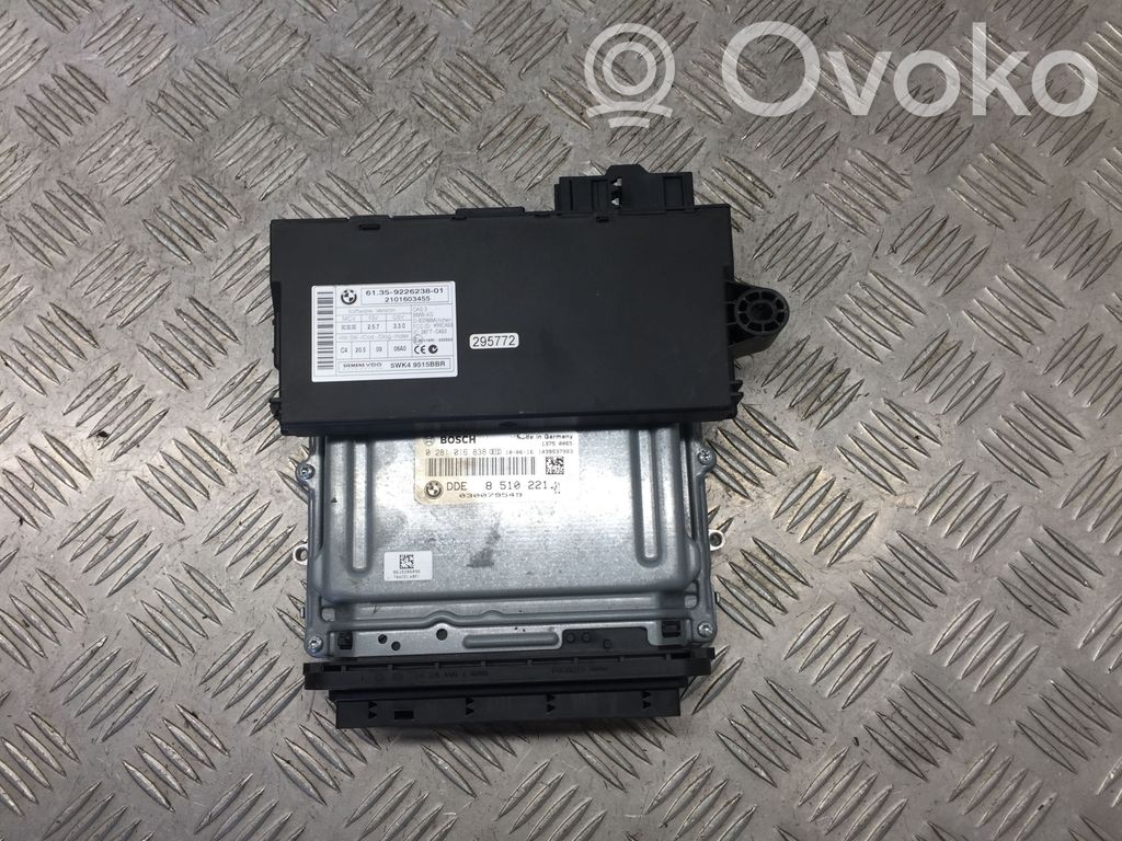 Engine ECU kit and lock set   8510221,9226238,5WK49515