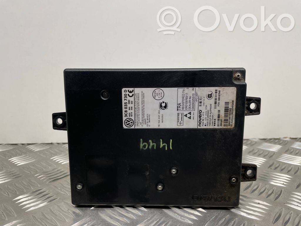Skoda Superb B6 (3T) Bluetooth control unit module 