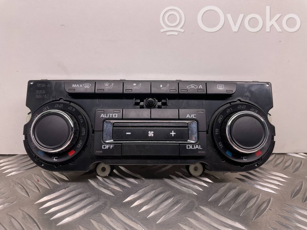 Skoda Superb B6 (3T) Climate control unit 