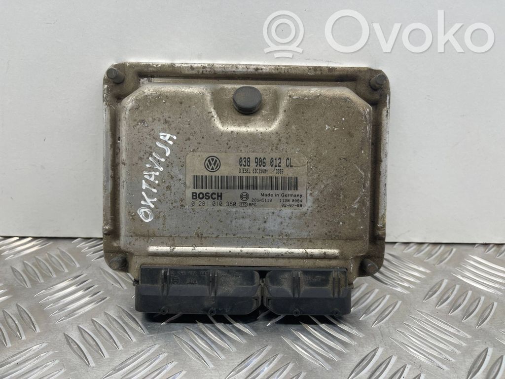 Skoda Octavia Mk2 (1Z) Engine control unit/module 