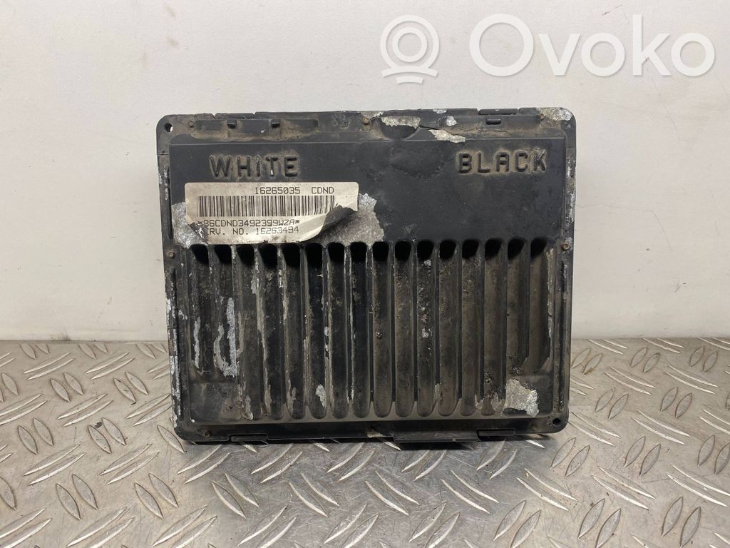 Engine control unit/module   16265035,16263494