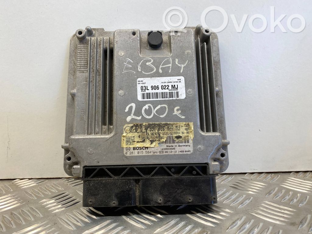 Audi A4 S4 B8 8K Engine control unit/module 