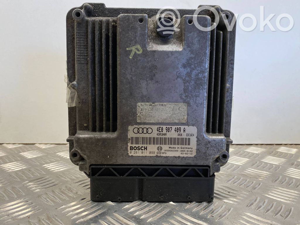 Audi A8 S8 D3 4E Engine control unit/module 