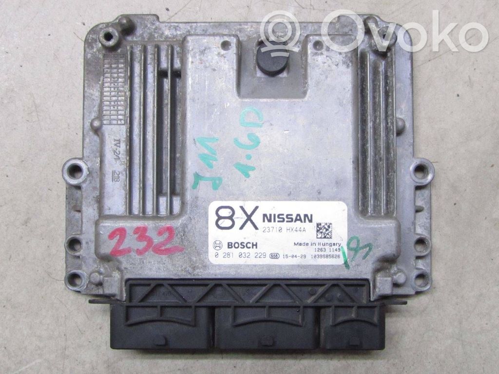 Nissan Qashqai Engine control unit/module 