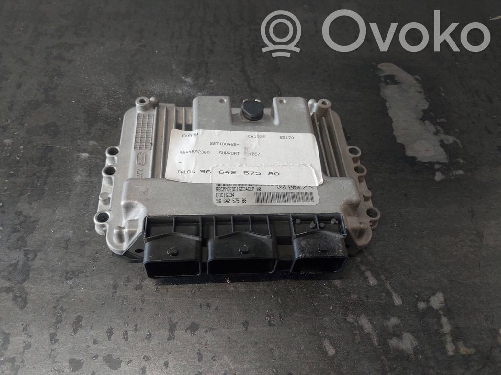 Peugeot 407 Engine control unit/module 