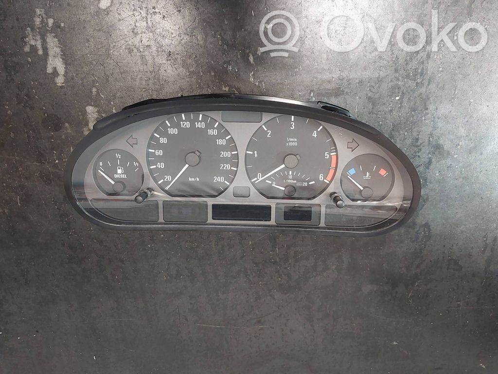 BMW 3 E46 Speedometer (instrument cluster) 
