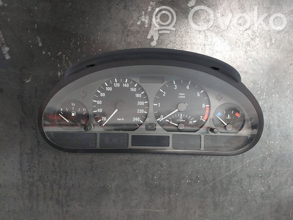 BMW 3 E46 Speedometer (instrument cluster) 