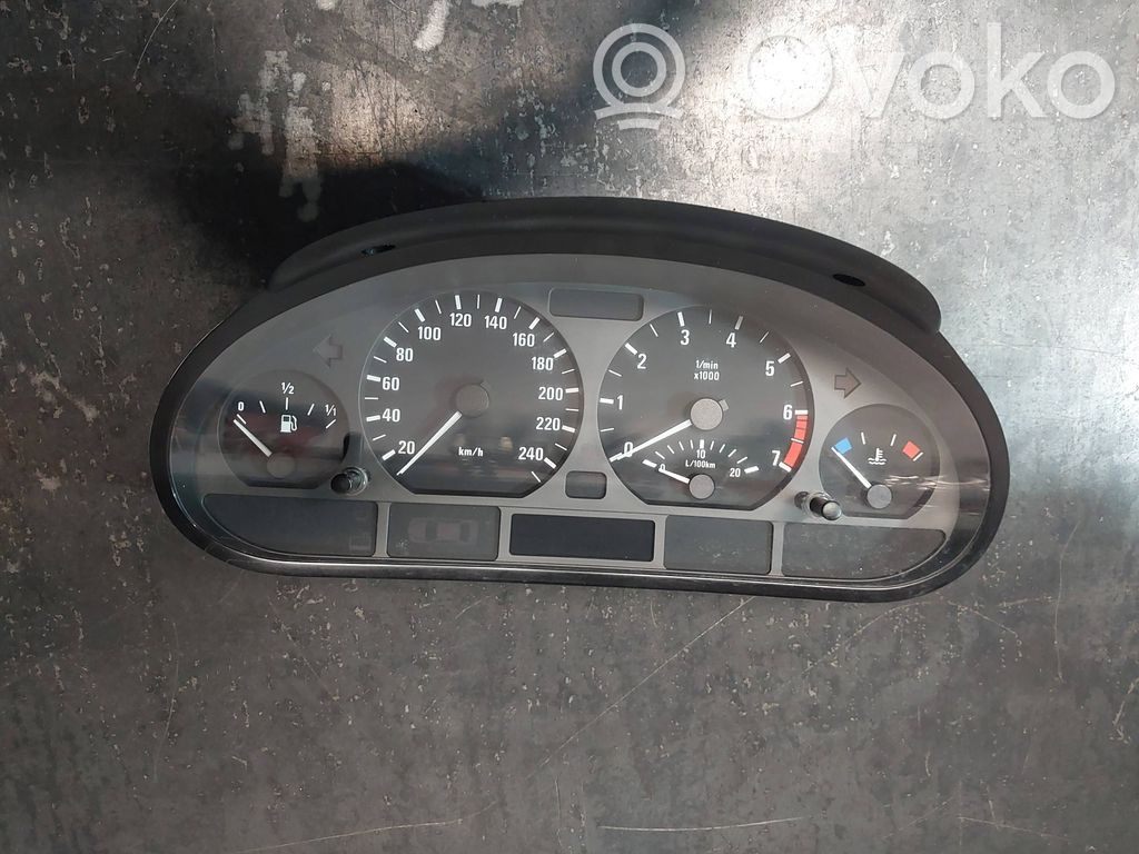 BMW 3 E46 Speedometer (instrument cluster) 