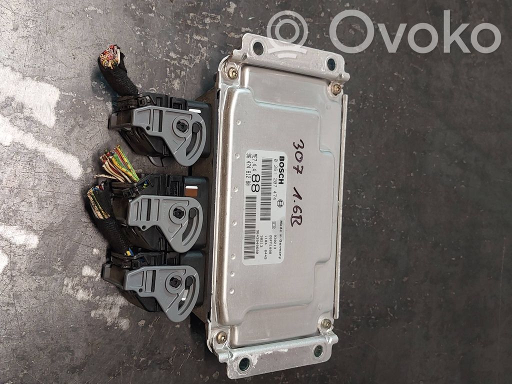 Peugeot 307 Engine control unit/module 