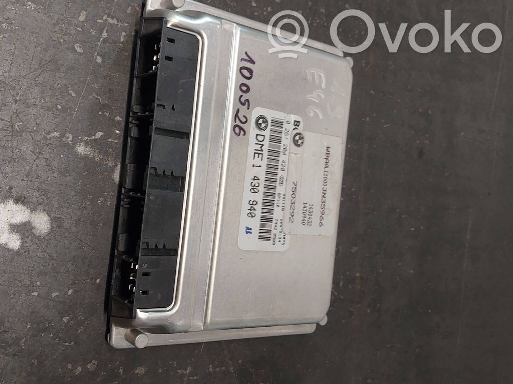 BMW 3 E46 Engine control unit/module 