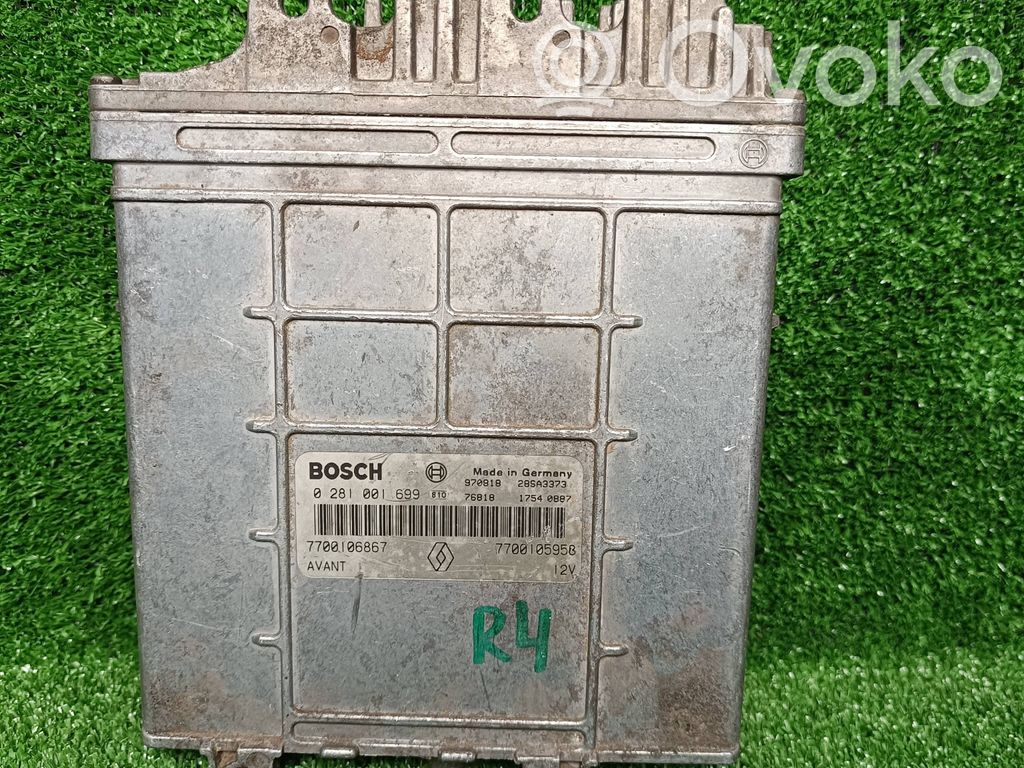 Renault Scenic I Engine control unit/module 
