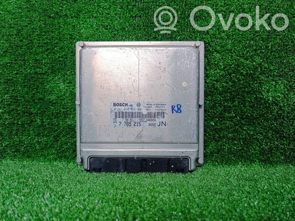 Engine control unit/module   0281010869,7789215