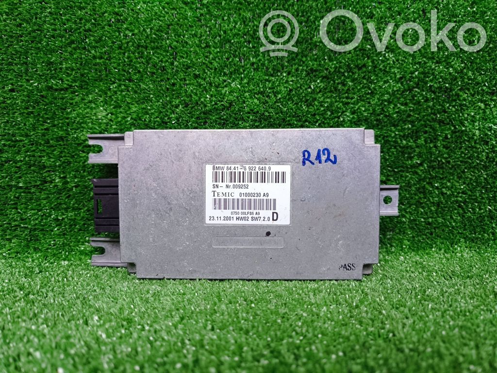 BMW 7 E65 E66 Voice control module 