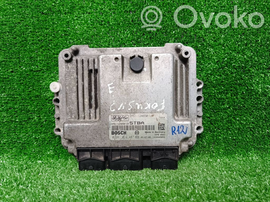 Engine control unit/module   5M5112A650UA,0281012487