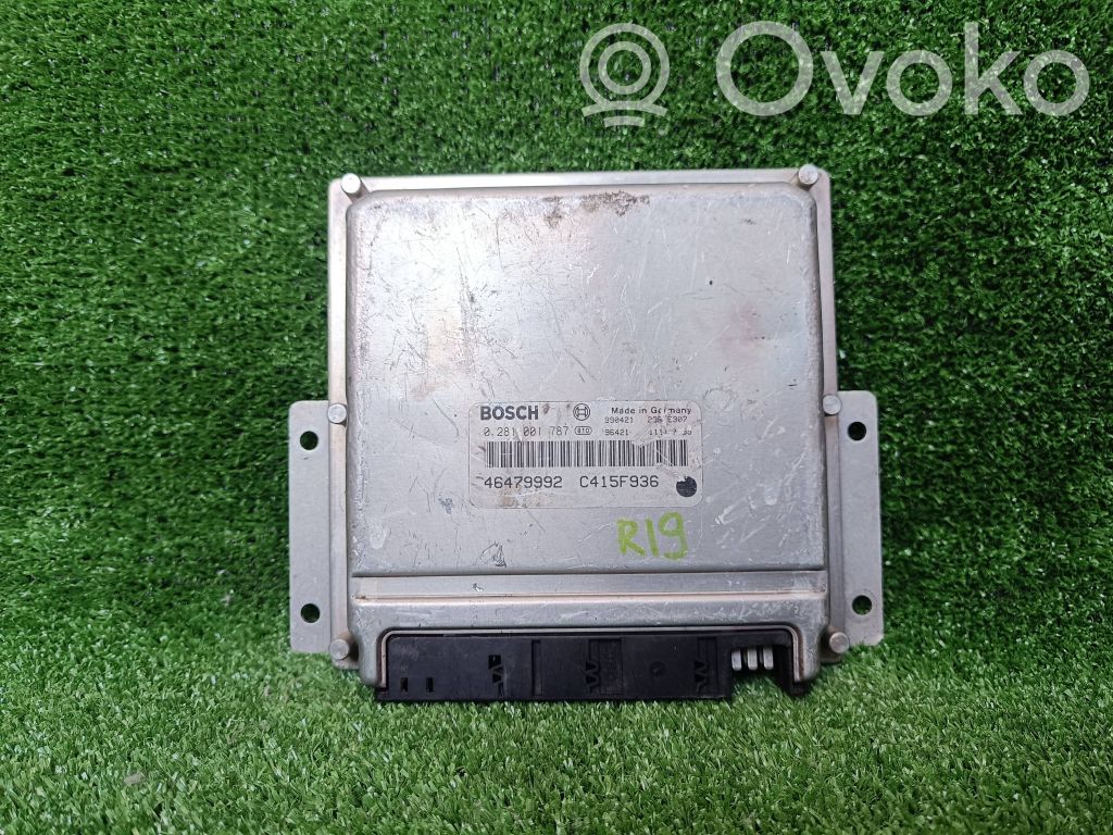 Engine control unit/module   46479992,0281001787,C415F936