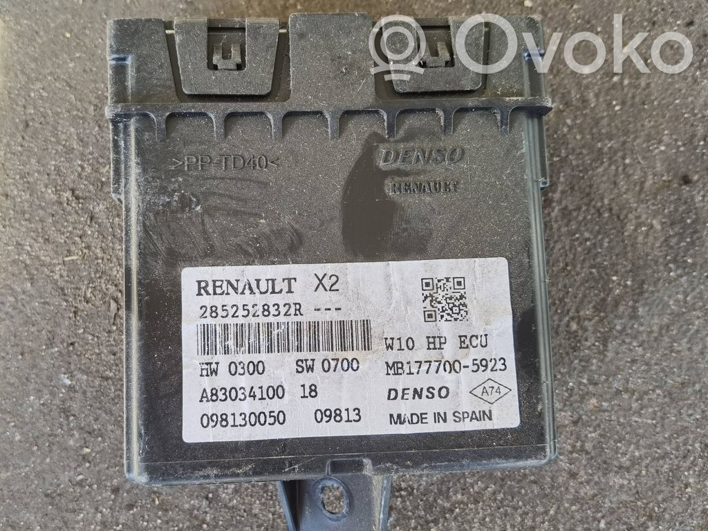Renault Zoe Inne komputery / moduły / sterowniki 