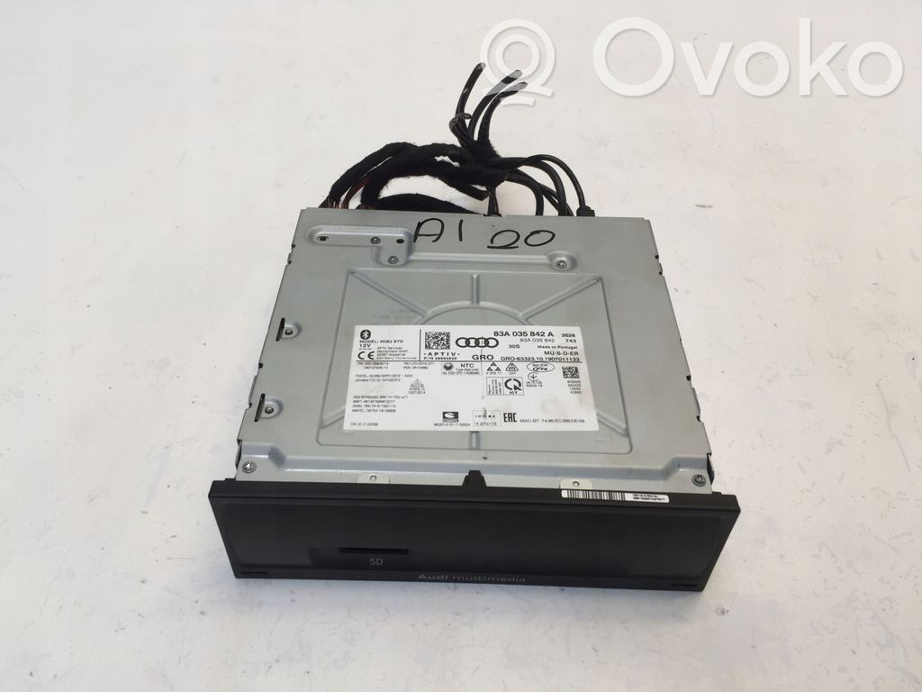 Audi A1 CD / DVD Laufwerk Navigationseinheit 