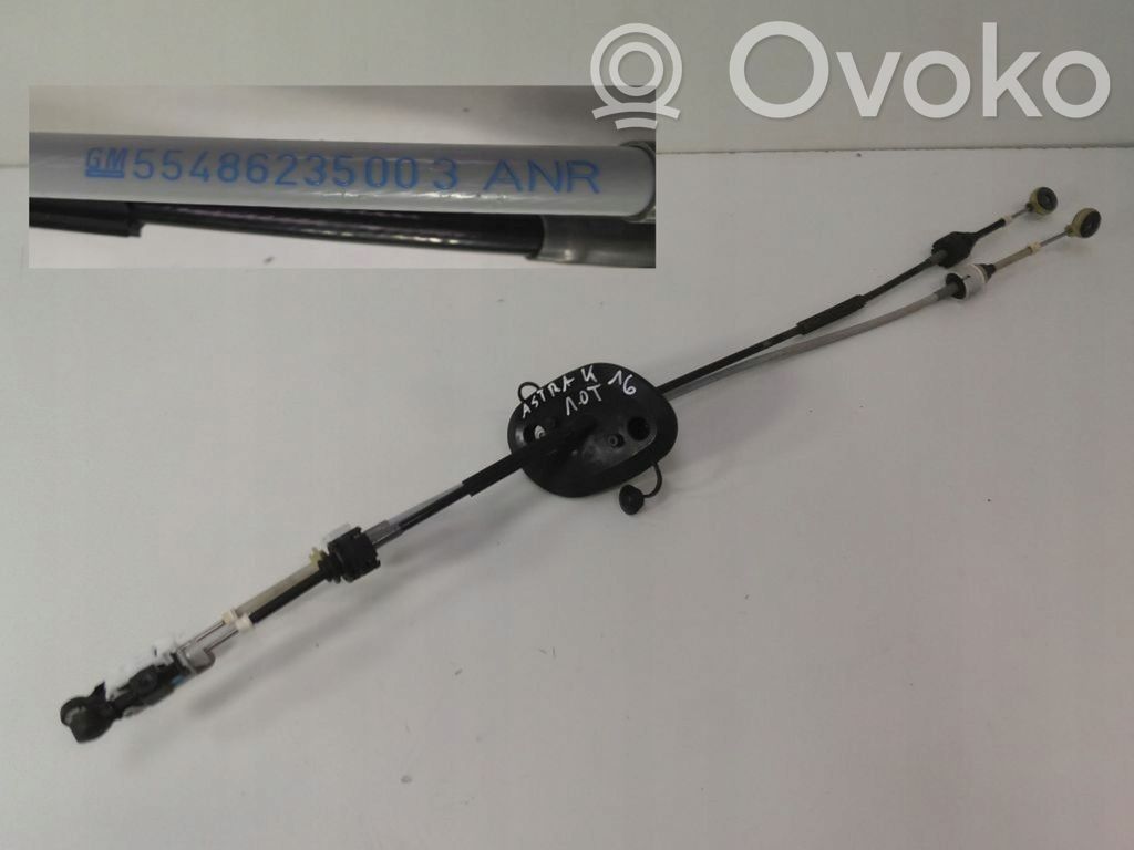 Opel Astra K Gear shift cable linkage 