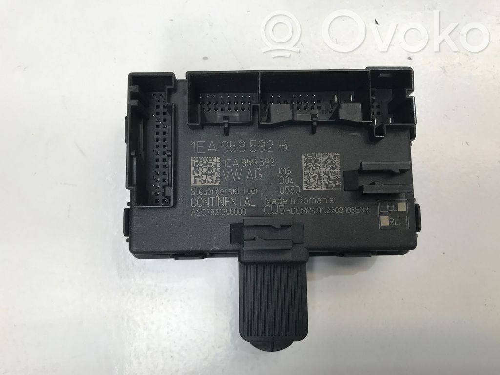 Cupra Born Sliding door control unit/module 