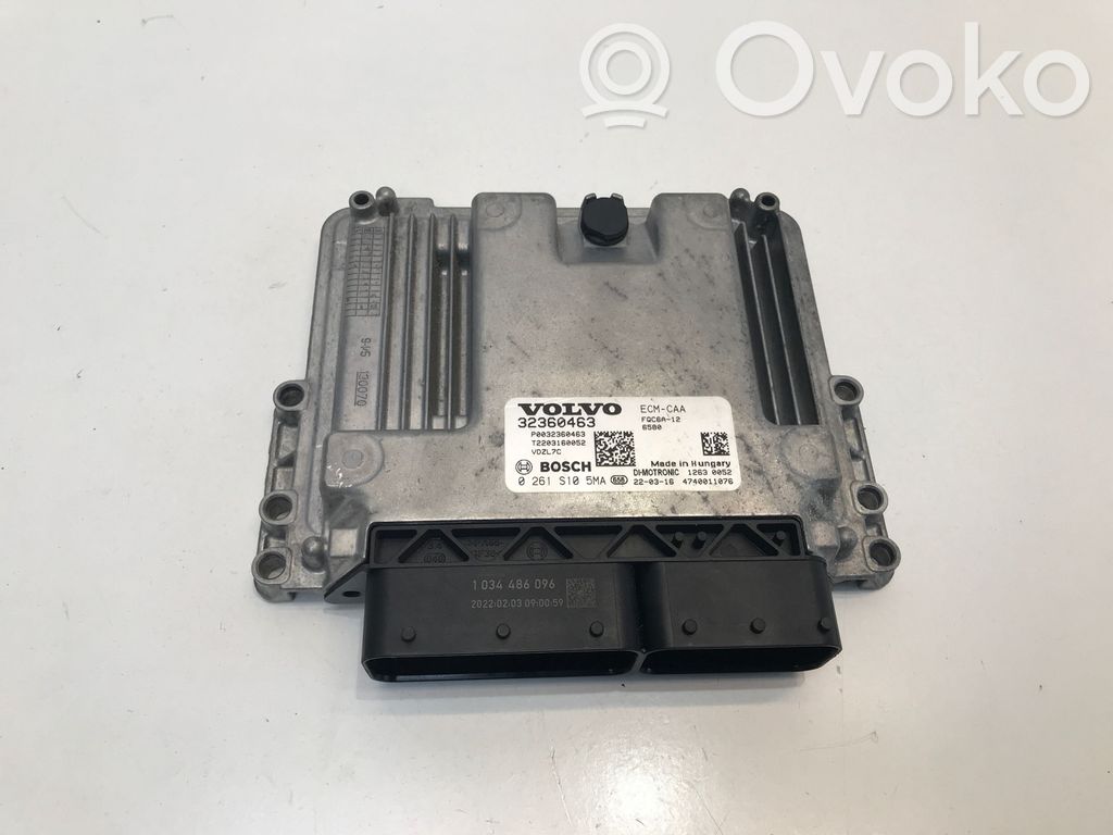 Engine control unit/module ECU   32360463,P0032360463,0261S105MA,T2203160052