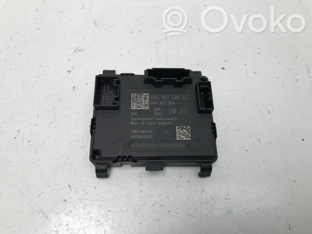 Skoda Enyaq iV Sunroof control unit/module 