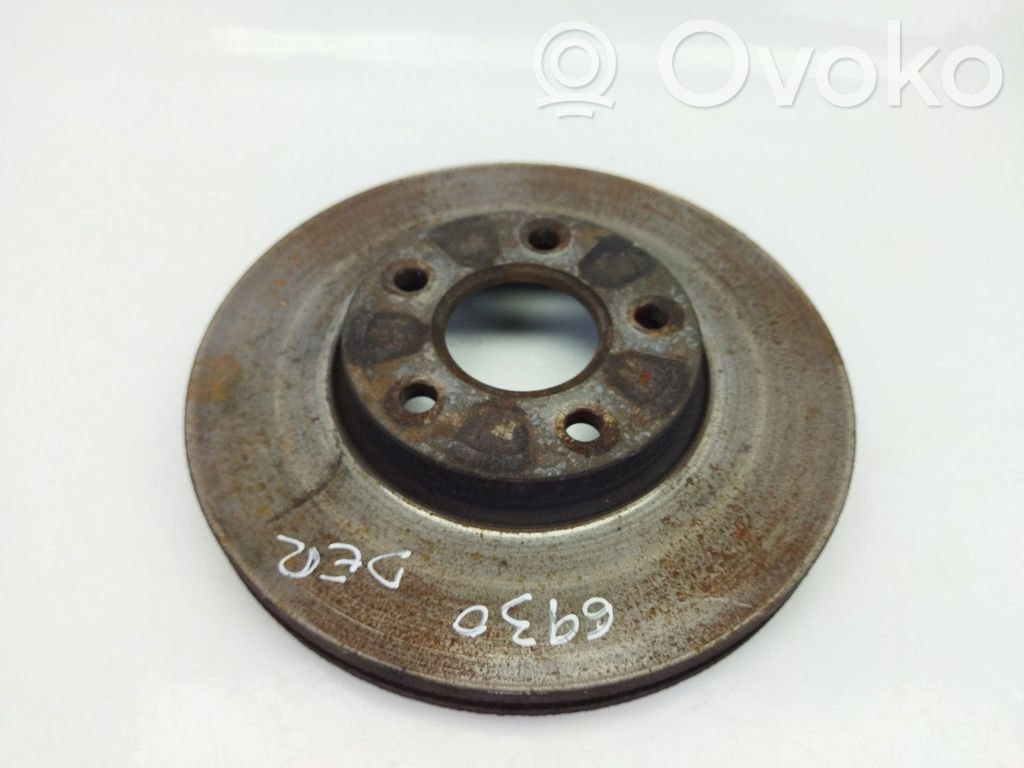 Front brake disc