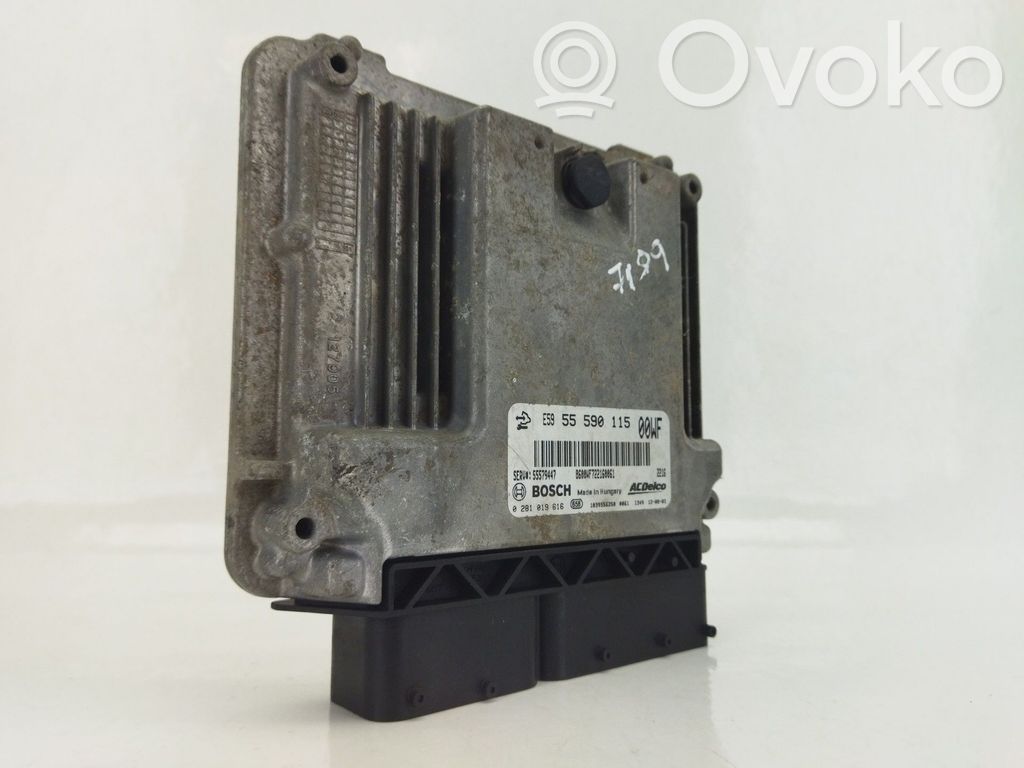 Opel Corsa D Engine control unit/module 