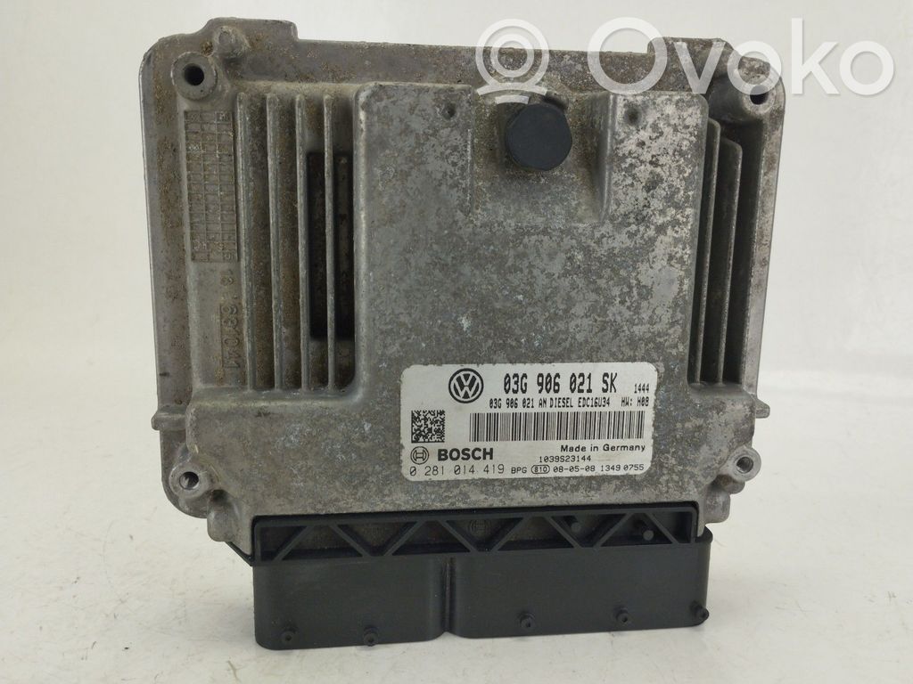 Engine control unit/module   03G906021SK