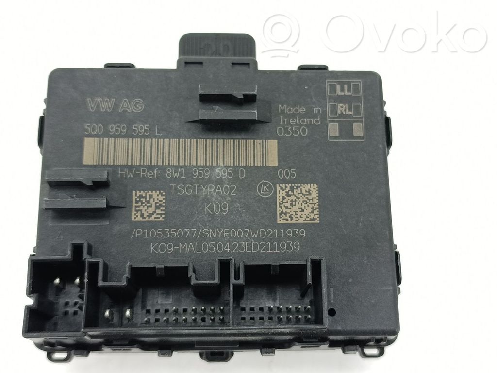 Módulo de confort/conveniencia   5Q0959595L