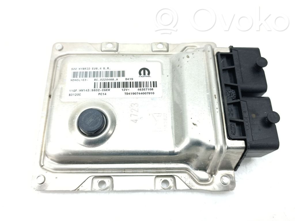Fiat 500 Engine control unit/module 