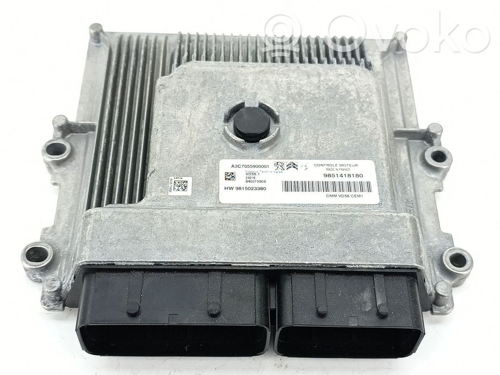 Peugeot 408 II Engine control unit/module 