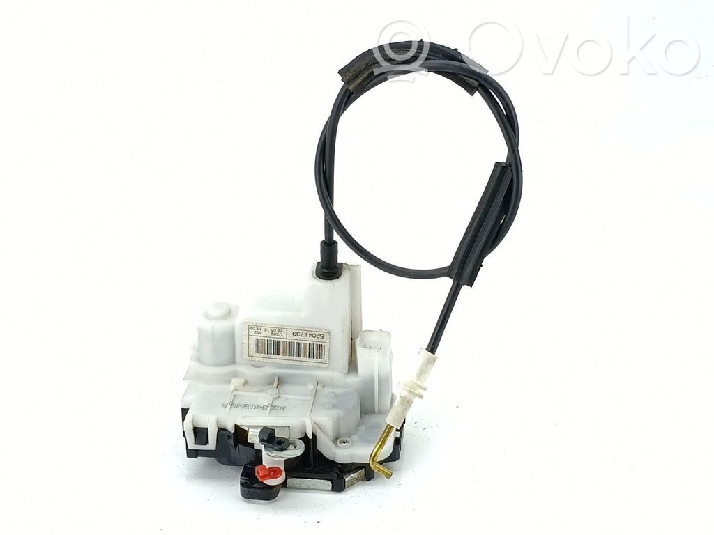 Fiat 500 Etuoven lukko 