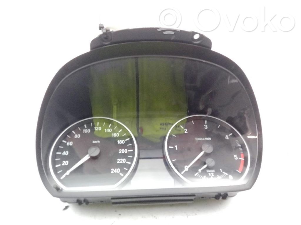 BMW 1 E82 E88 Speedometer (instrument cluster) 