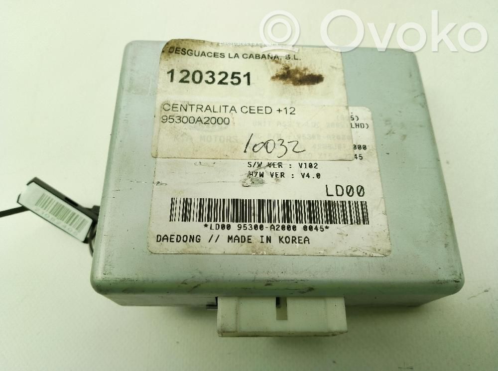 Other control units/modules   95300A2000