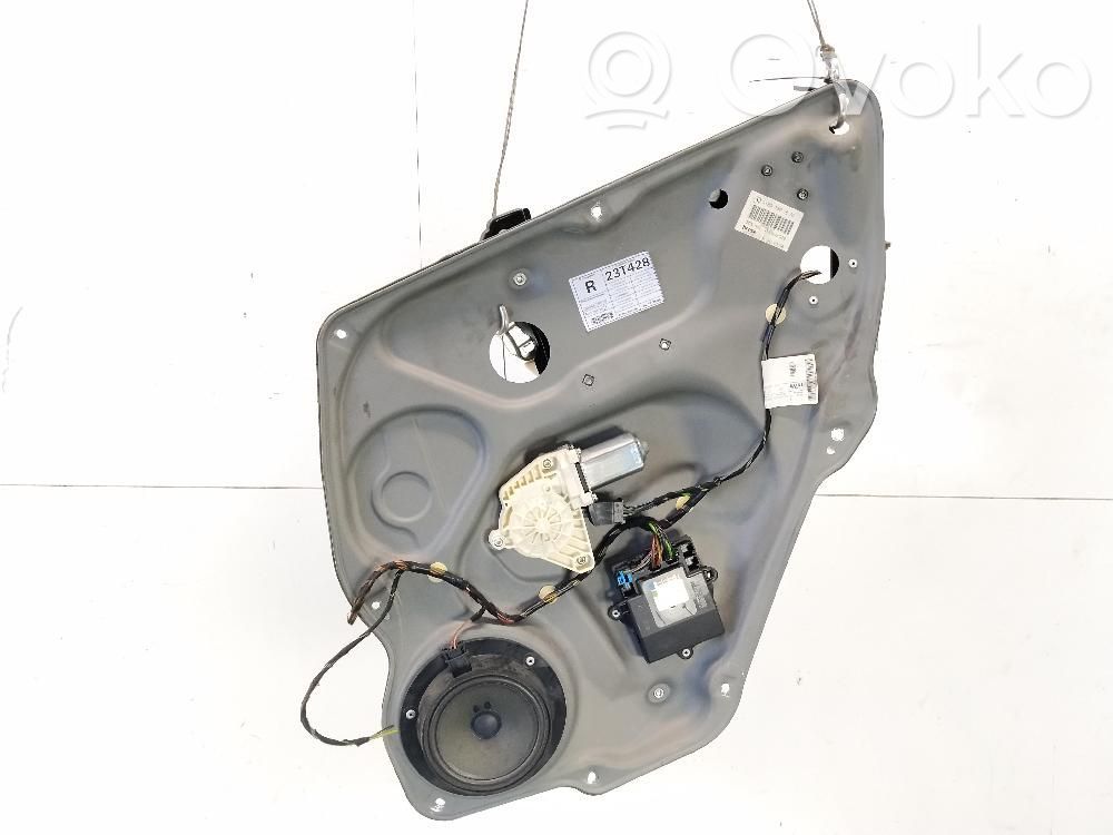 Mercedes-Benz B W245 Alzacristalli manuale della portiera posteriore