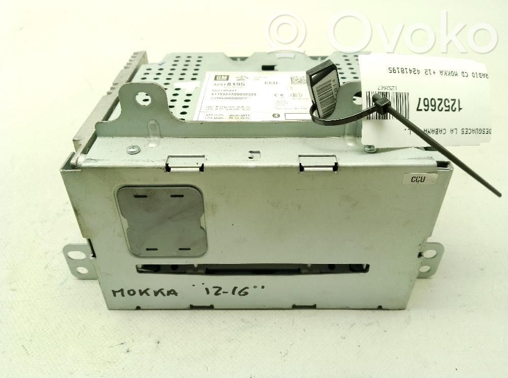 Opel Mokka Panel / Radioodtwarzacz CD/DVD/GPS 