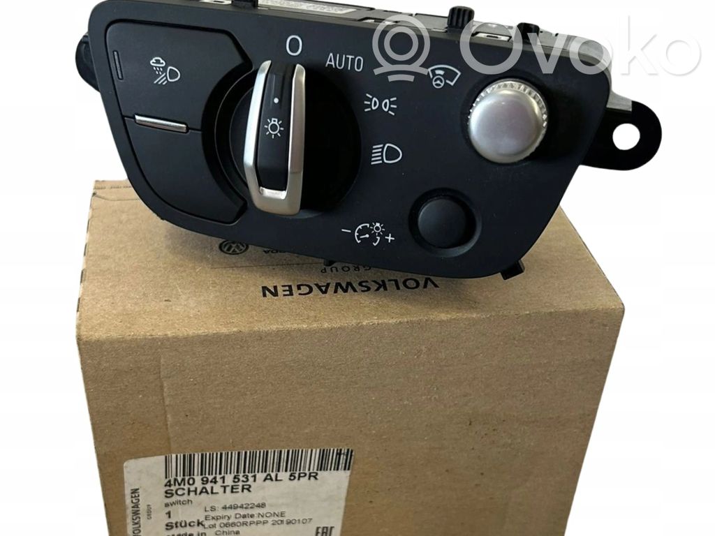 Audi A4 S4 B9 8W Light switch 