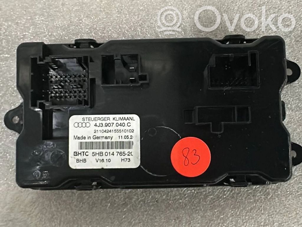 Air conditioner control unit module   4J3907040C