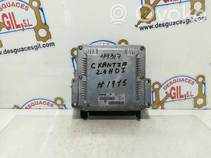 Engine control unit/module   9636254880,49317