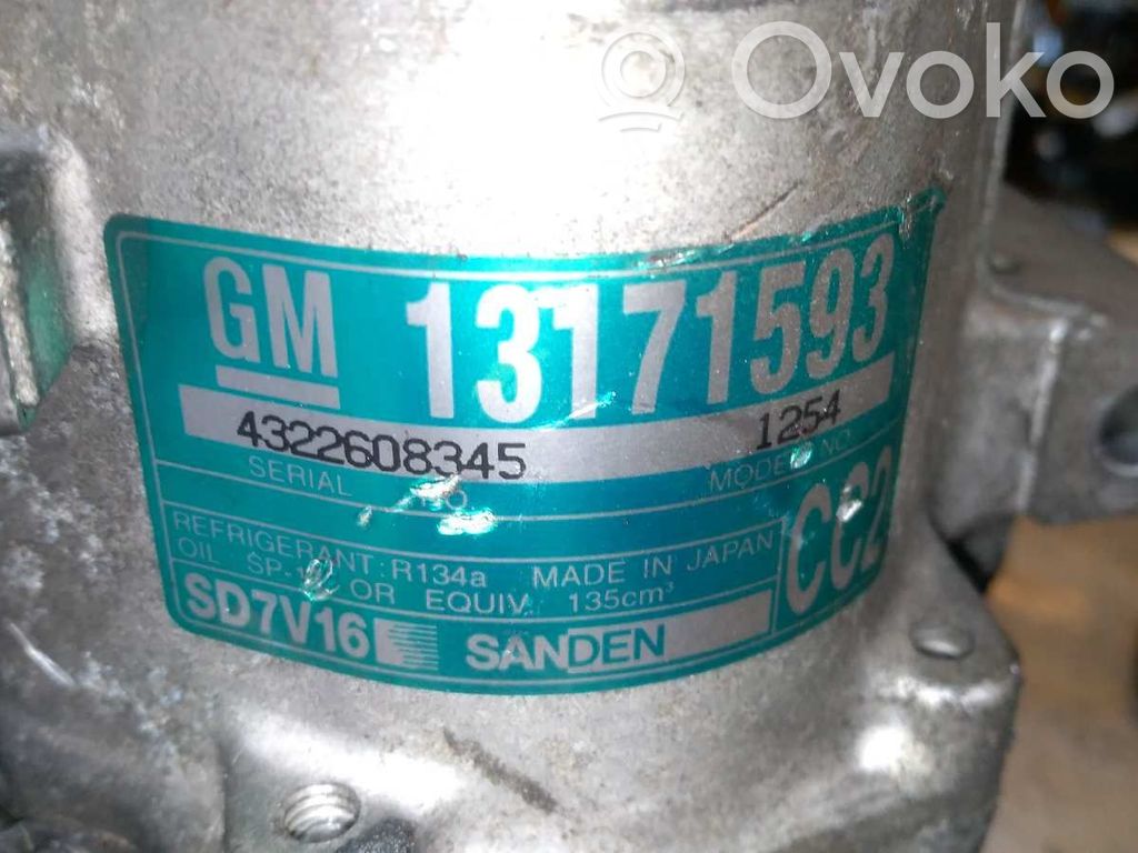 Saab 9-3 Ver1 Compressore aria condizionata (A/C) (pompa) 
