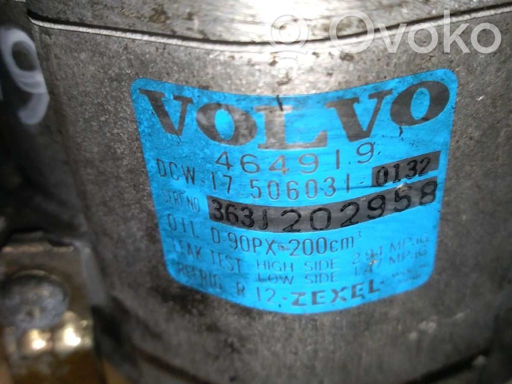 Volvo 460 Air conditioning (A/C) compressor (pump) 