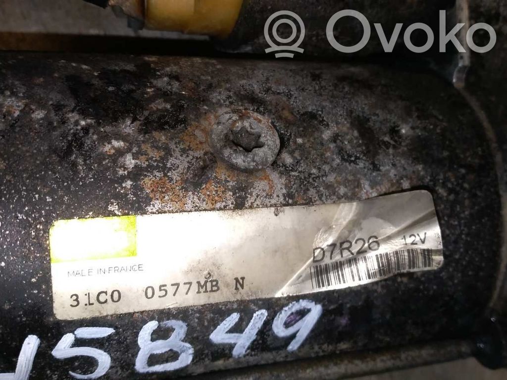 Motor de arranque   D7R26,45849